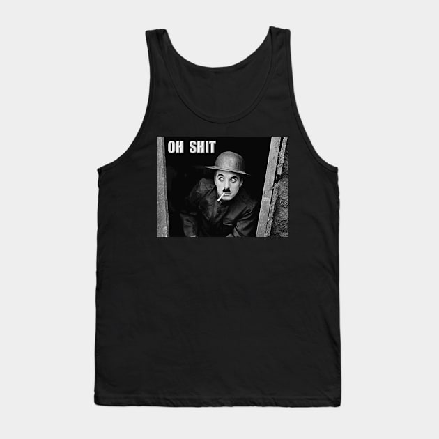 Chaplin Trouble Tank Top by Hopper1179